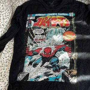 Spiderman Long sleeve graphic